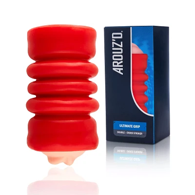 Red Tight Grip Stroker - Arouz'd