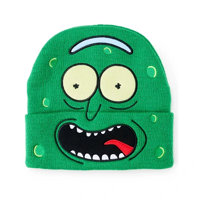Pickle Rick Cuffed Beanie Hat – Rick and Morty