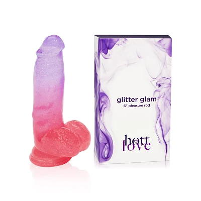 Glitter Glam Dildo 6 Inch - Hott Love