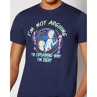 I'm Not Arguing T Shirt - Rick and Morty
