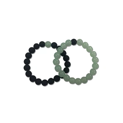 and Long Distance Beaded Bracelets – 2 Pack