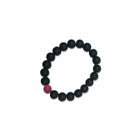 Black and Long Distance Beaded Bracelets – 2 Pack