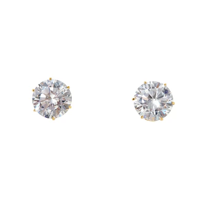 Goldtone Stud Earrings – 20 Gauge