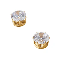 Goldtone Stud Earrings – 20 Gauge