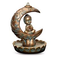 Crescent Moon Incense Burner