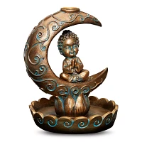Crescent Moon Incense Burner