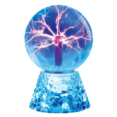 Sound Activated Blue Plasma Ball – 8 Inch