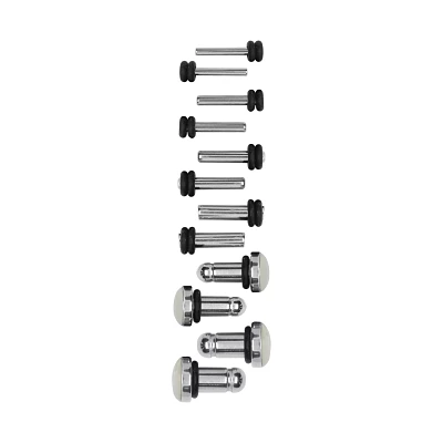 Multi-Pack Silver Plated Plugs 6 Pairs - 14-4 Gauge