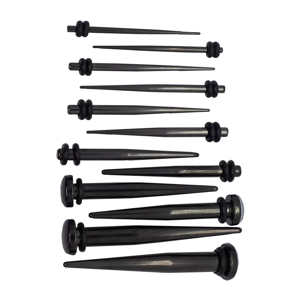 Multi-Pack Black Tapers 6 Pairs - 14-4 Gauge