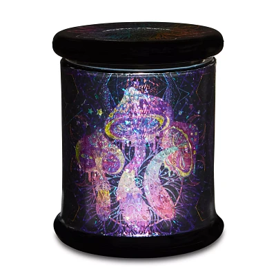 Trippy Mushroom Stash Jar - 12 oz.
