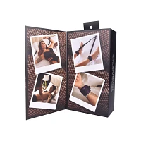 Pleasure Bound Purple Lace Bed Spreader Restraint Set