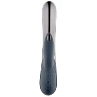 Black Swan 10-Function Rechargeable Waterproof Rabbit Vibrator 8 Inch - Hott Love Extreme