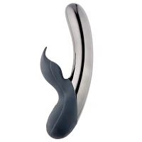 Black Swan 10-Function Rechargeable Waterproof Rabbit Vibrator 8 Inch - Hott Love Extreme