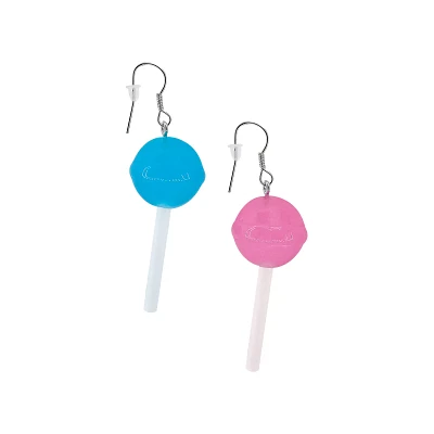 Lollipop Dangle Earrings – 18 Gauge