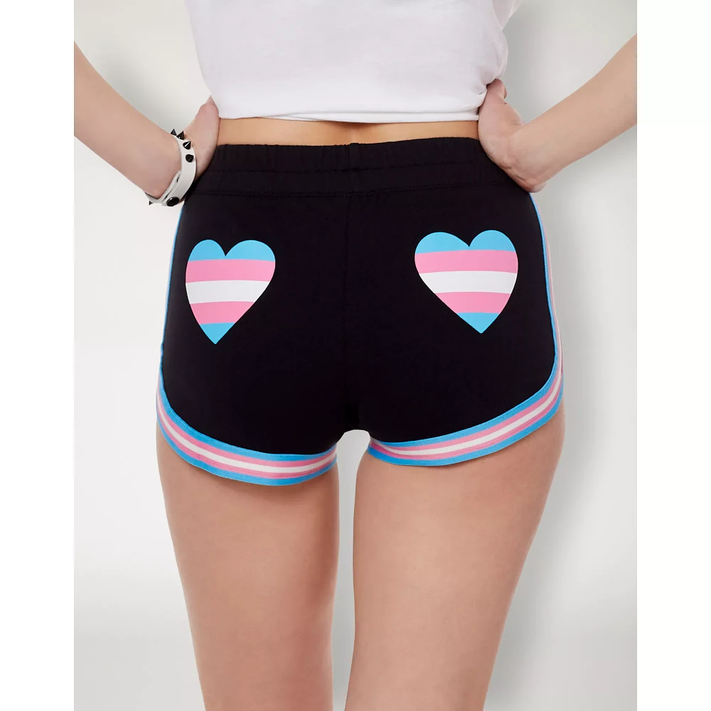 Proud AF Transgender Pride Flag Shorts