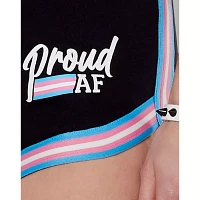 Proud AF Transgender Pride Flag Shorts