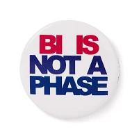 Bisexual Pride Buttons - 4 Pack