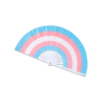 Transgender Pride Flag Fan
