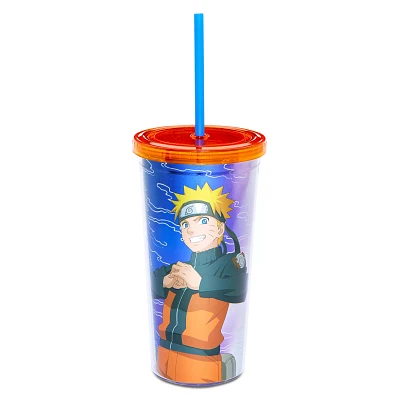 Naruto Pose Cup with Straw 20 oz. - Naruto Shippudden