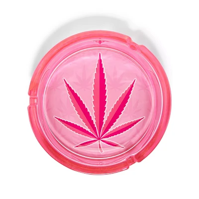 Pink Weed Leaf Ashtray