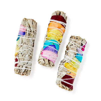 Rose Petal Sage Sticks - 3 Pack