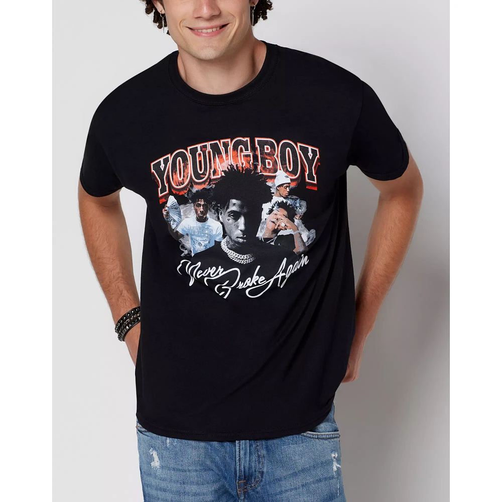 Never Broke Again Collage T Shirt - NBA YoungBoy