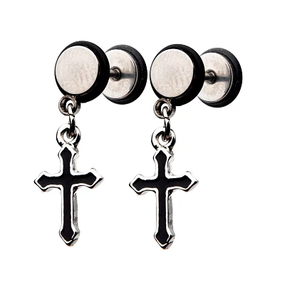 Cross Dangle Fake Plugs – 18 Gauge
