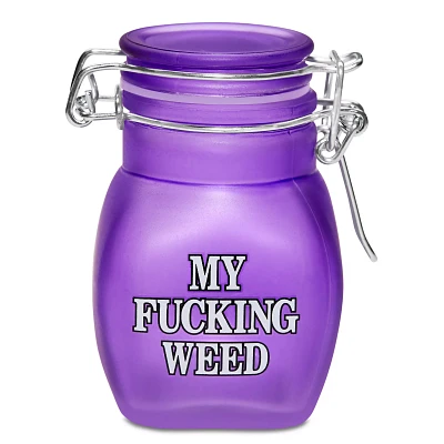 Purple My Leaf Stash Jar – 3.5 oz.