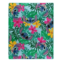 Ohana Stitch Fleece Blanket – Lilo & Stitch