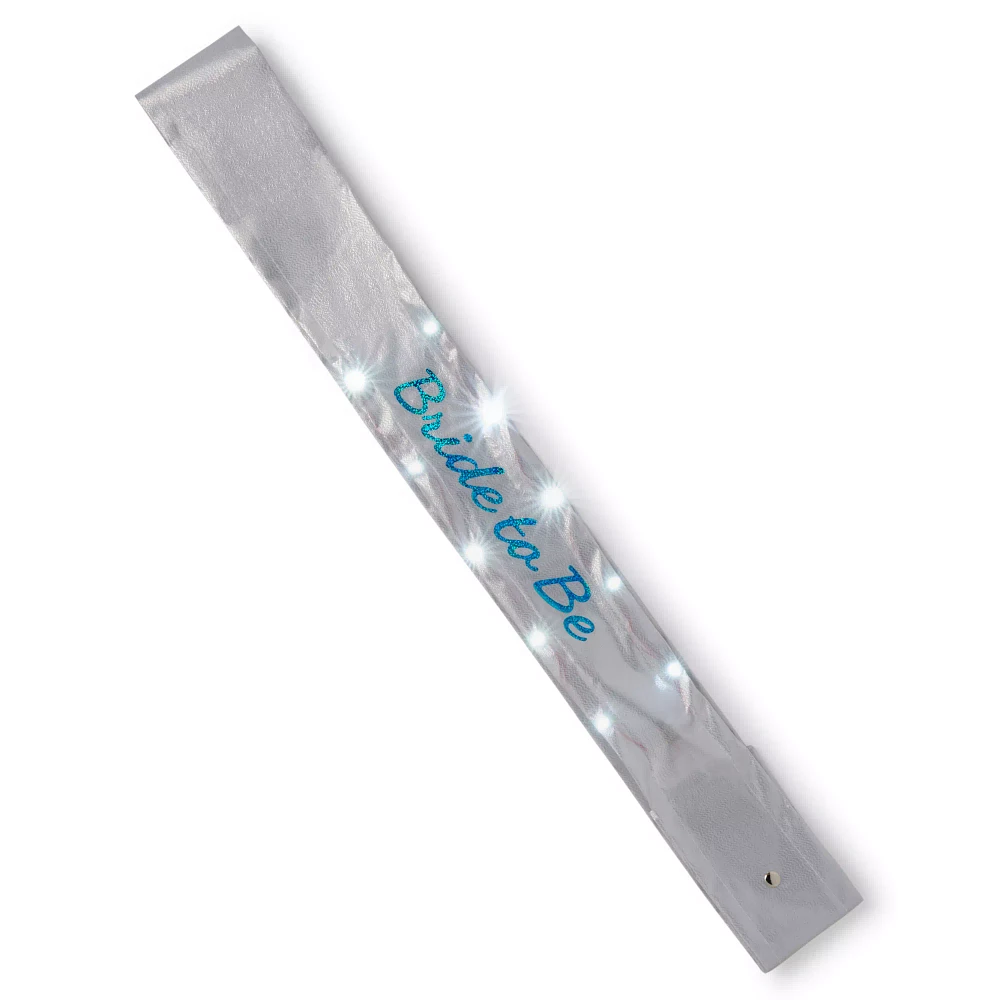 Light-Up Bride to Be Sash