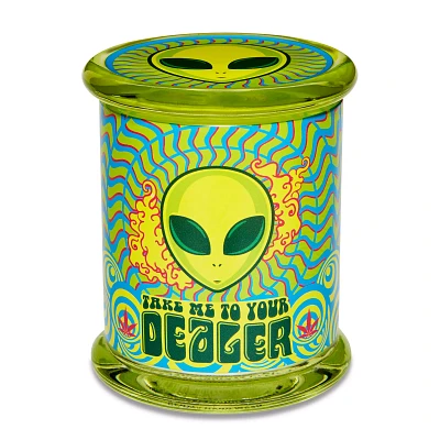 Take Me to Your Dealer Alien Stash Jar - 12 oz.