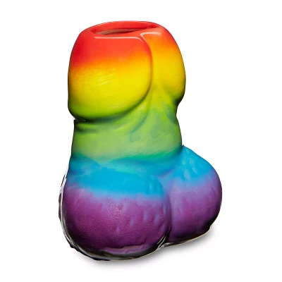 Rainbow Penis Shot Glass - 1.4 oz.
