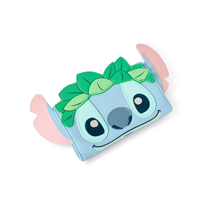Loungefly Luau Stitch Zip Wallet - Lilo & Stitch