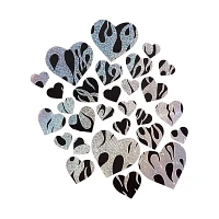 Flame Heart Glitter Sticker Pasties