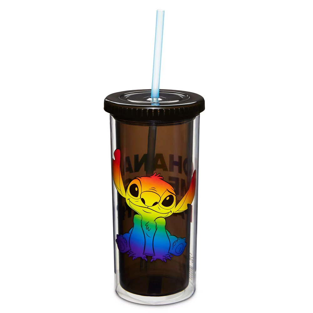 Ohana Means Family Stitch Cup with Straw 20 oz. - Lilo & Stitch