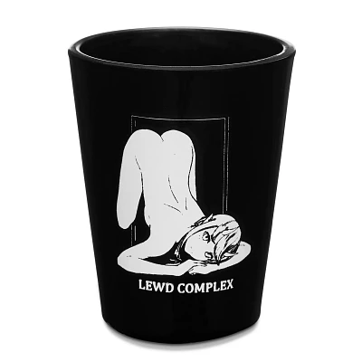 Conflicted Shot Glass 1.8 oz. - Lewd Complex