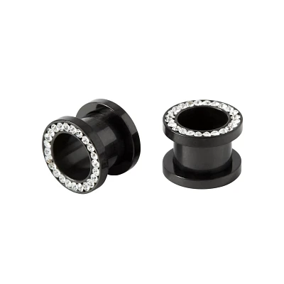 CZ Black Titanium Tunnels