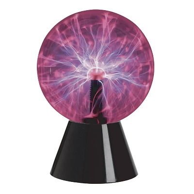 Sound Activated Red Plasma Ball - 8 Inch