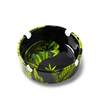 Yin Yang Weed Leaf Ashtray