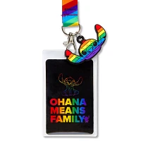 Ohana Means Family Stitch Lanyard - Lilo & Stitch