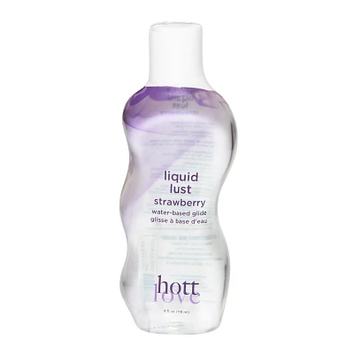Liquid Lust Strawberry Flavored Glide 4 oz. - Hott Love