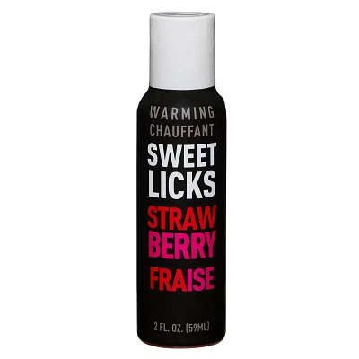 Warming Strawberry Flavored Glide 2 oz. - Sweet Licks