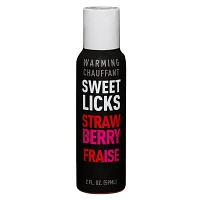 Warming Strawberry Flavored Glide 2 oz. - Sweet Licks