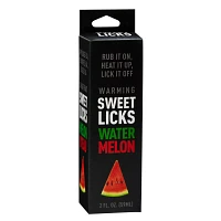 Warming Watermelon Flavored Glide 2 oz. - Sweet Licks