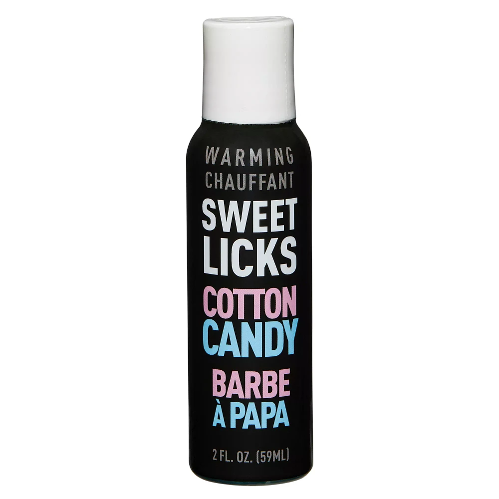 Warming Cotton Candy Flavored Glide 2 oz. - Sweet Licks