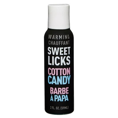 Warming Cotton Candy Flavored Glide 2 oz. - Sweet Licks