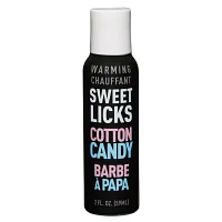 Warming Cotton Candy Flavored Glide 2 oz. - Sweet Licks