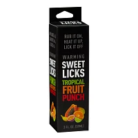 Warming Tropical Fruit Flavored Glide 2 oz. - Sweet Licks