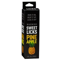 Warming Pineapple Flavored Glide 2 oz. - Sweet Licks