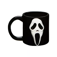 Ghost Face Molded Coffee Mug - 16 oz.